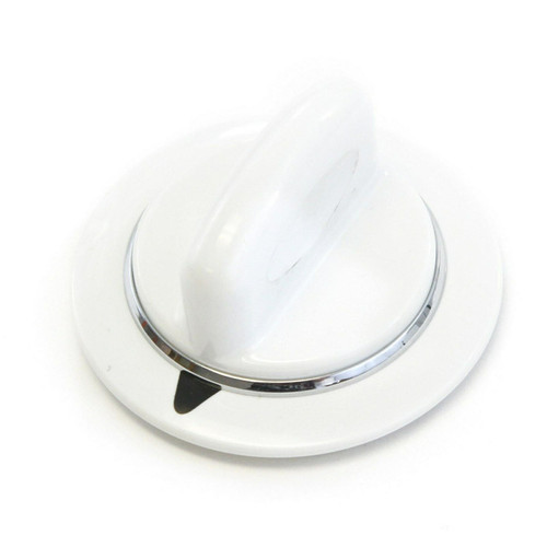 1 White Dryer Timer Control Knob Fits General Electric Hotpoint RCA WE1M654
