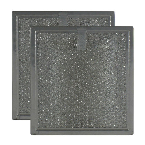 2 Pack Compatible With GE WB02X11534 Aluminum Grease Mesh Microwave Oven Filters