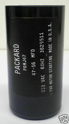 Packard PRMJ47 Motor Start Capacitor 47-56 MFD UF / 330 VAC