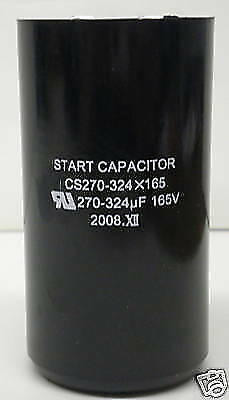 Packard PSMJ270 Motor Start Capacitor 270-324 MFD UF / 165 VAC