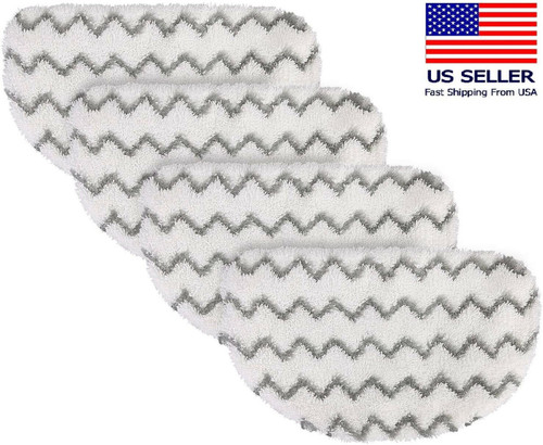 4 Pk Steam Mop Replacement Pad for Bissell Powerfresh 1940 1806 1544 1440 2075A
