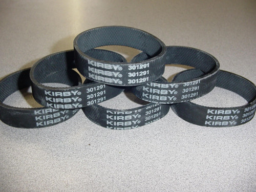 Kirby genuine belts upright vacuum cleaner knurled 6 belts 301291