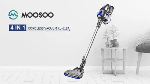 MOOSOO XL-618A Cordless Vacuum 10Kpa 4 in 1 Stick Handheld Vacuum Cleaner Pet US