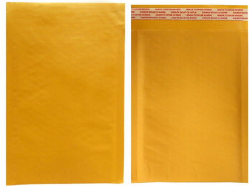 Yens 500 #000 Kraft Bubble Padded Envelopes Mailers 4 X 7