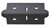 Edsal Muscle Rack D Steel Post Coupling 4 Pack - BLACK and GREY AVAILABLE
