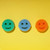Scrub Daddy Colors FlexTexture Sponge- Odor Resistant, Scratch Free, 3ct