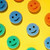 Scrub Daddy Colors FlexTexture Sponge- Odor Resistant, Scratch Free, 3ct