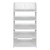 5 Tiers Storage Bookcase Organizer Standing Shoe Rack Shelf Cabinet