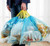 Small Drawstring Trash Bags Colorful Thin Plastic Disposable Garbage Bags 75pcs