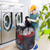 Large Foldable Storage Laundry Hamper Clothes Basket Nylon Laundry Washing Bag