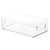 Clear Storage Bins with Handles Stackable Fridge Freezer Pantry Organizer Bins