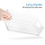 Clear Storage Bins with Handles Stackable Fridge Freezer Pantry Organizer Bins
