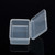 4PCS Small Plastic Storage Container Boxes Box DIY Coins Screws Jewelry Travel