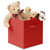 6 Collapsible Foldable Cloth Fabric Cubby Cube Storage Bins Baskets for Shelves