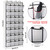 28 Over The Door Shoe Organizer Rack Hanging Storage Holder Hanger Bags Closets