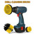 12/21 Pcs Electric Drill Brush Attachment Set Cleaning Kit Power Scrubber Pads