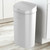 Kitchen Trash Can 13.2 Gallon Stainless Steel with Motion Sensor Hands Free Open