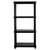 4 Tier Resin Garage Shelving Unit Sturdy Adjustable Storage Shelf Rack Shelves