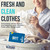 Laundry Detergent Sheets Eco Friendly Light Fresh Scent 50 Pack Detergent Strips