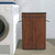 Laundry Hamper with Lid 72L Folding Bamboo Laundry Basket with Removable Liner