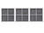 LG LT120F ADQ73334008 air filter for LSC22991ST, 3-pack replacement filters, black color.