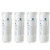 GE XWF Refrigerator Water Filter 4-Pack, White, fits GDE21, GNE25, GNE27, GSS25, XWF refrigerator filter 4 pack.