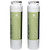 GE MSWF MSWFA SmartWater Refrigerator Water Filter 2 Pack | Replacement for GE Profile GSS GSH GSL GSC Side-by-Side & French Door Fridges
