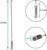 W10780048 Washer Suspension Rod Kit Damper Assembly Whirlpool Kenmore - 4Pcs