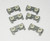 Dryer Heater Element Coils WITH Ceramics WE11X10007 GE WE11M23