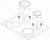 GE Hotpoint Chrome Stove Drip Pans Electric Burner Covers 4 Top Replacement Set