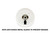 1 White Dryer Timer Control Knob Fits General Electric Hotpoint RCA WE1M654