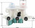 W11096268 W11220230 Washer Water Inlet Valve OEM Fit Whirlpool W10632527