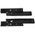2x Adjustable Microwave Brackets Wall Mount Heavy Duty Shelf Carbon Steel Cradle