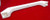 White Handle Compatible with GE Microwave JVM23 JVM240 JVM250 JVM260