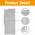 2-Pack OEM Samsung Microwave Grease Filter ME18H704SFS, ME18H704SFS/A2,