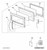 Handle White Compatible with GE Microwave WB15X24436