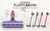 Fluffy Floor Roller Brush Head for Dyson V7 V8 V10 V11 Vacuum Cleaners Parts