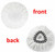 Replacement Microfiber Mop HEAD For O-Cedar Spin Mop Easy Clean Wring Refill