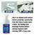 2pc Multi-Purpose Cleaning Bubble Cleaner Spray Foam Kitchen Grease Dirt Removal