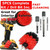 5PCS Drill Brush Set Power Scrubber Drill Attachments Carpet Tile Grout Cleaning