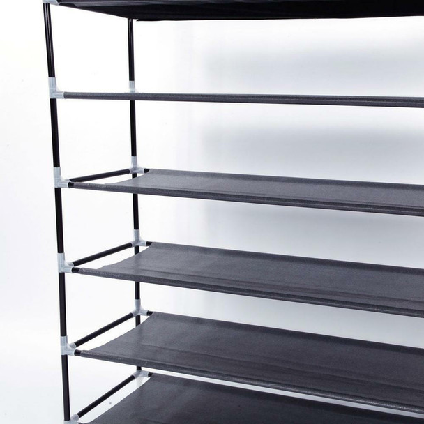 10 Tier 50 Pairs Shoe Rack Organizer Storage Shelf Home Saving Space Standing