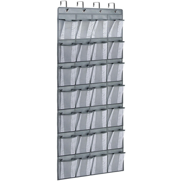 28 Over The Door Shoe Organizer Rack Hanging Storage Holder Hanger Bags Closets