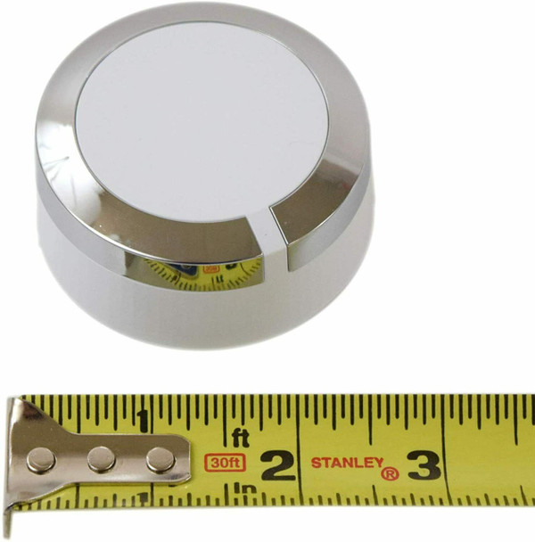 Manopola Timer Asciugatrice Ge Manopola Timer Ricambio Per Asciugatrice GE, Bianca, Numero Parte WE01X24552 WE01X24552 Ricambio Bianco