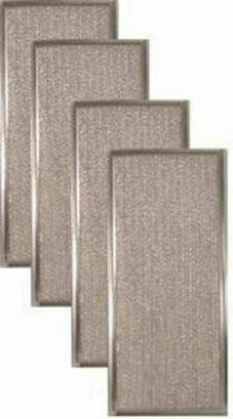 4 Pack MICROWAVE ALUMINUM MESH GREASE FILTERS 5-7/8