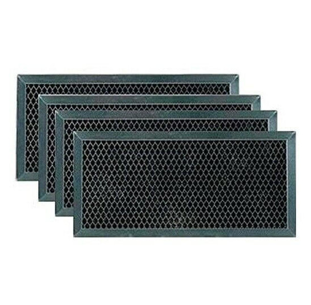 4-PACK Compatible With GE WB02X11544 Microwave Oven Charcoal Carbon Filters