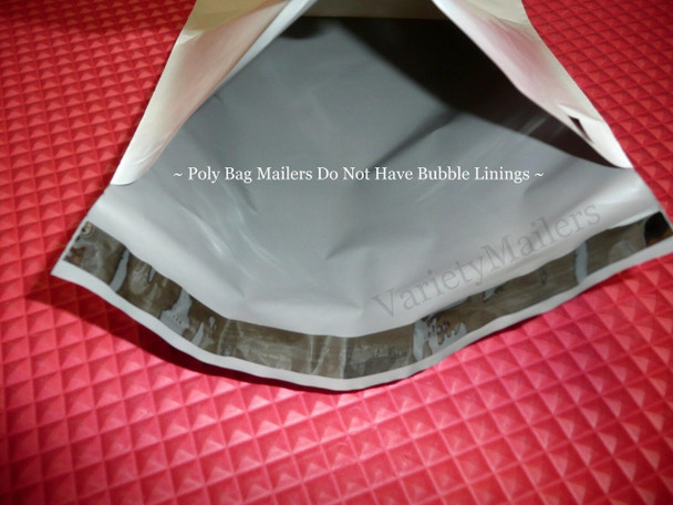 50 Poly Bag Mailer Variety Pack 5 Sizes Self-Sealing Shipping Envelope Bags