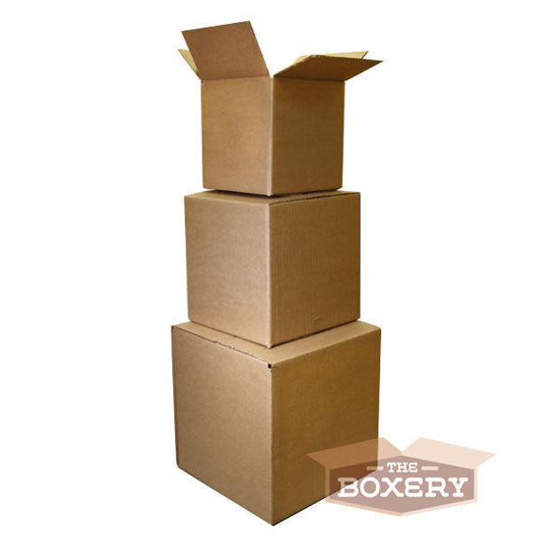 50 8x8x8 Corrugated Shipping Boxes - 50 Boxes