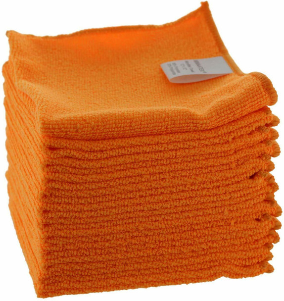 Microfiber Cleaning Cloth-12 Pack-12x12 inches-Lint Free-Streak Free