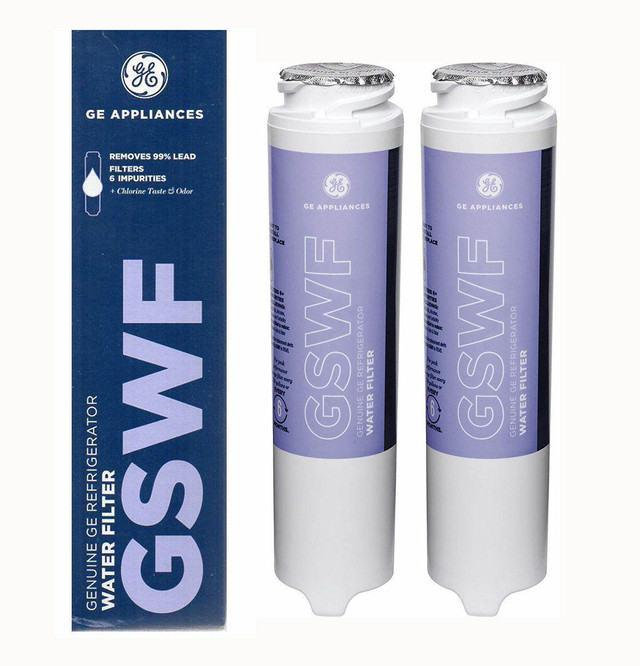 GE Refrigerator Water Filter MWF, RPWFE, XWFE, MSWF, GSWF