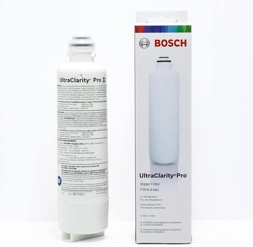 Bosch UltraClarity Pro Water Filter BORPLFTR50, BORPLFTR55